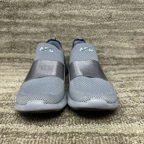 APL Athletic Propulsion Labs Techloom Bliss Mens 7.5 Blue Slip On Running Shoes - Picture 4 of 9